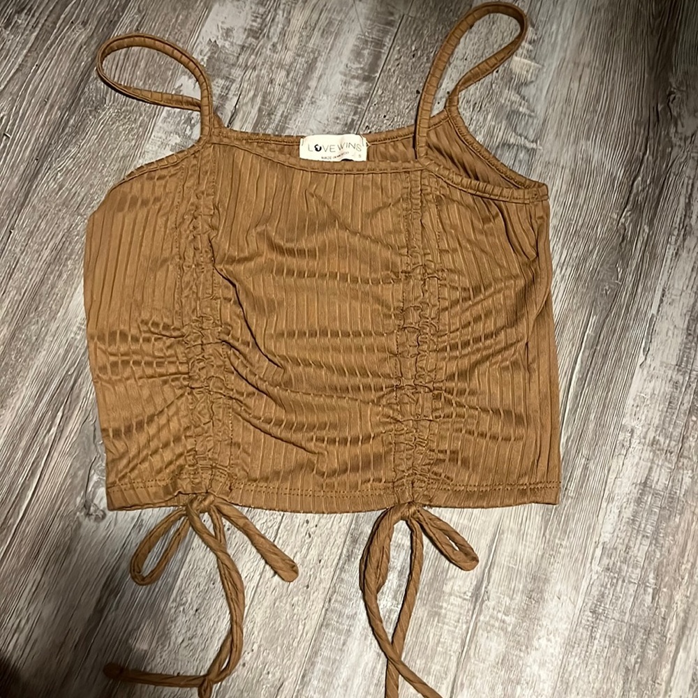 tank top from love wins, worn once, size is small